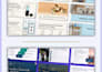 design a startup business investor pitch deck presentation